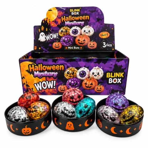 Halloween Mini Bun 3-Pack
