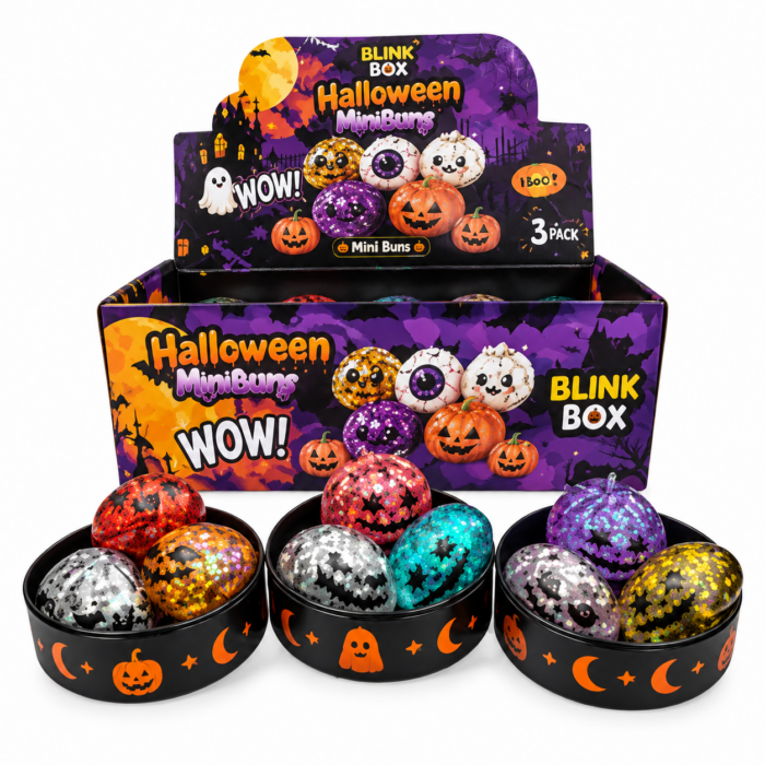 Halloween Mini Bun 3-Pack