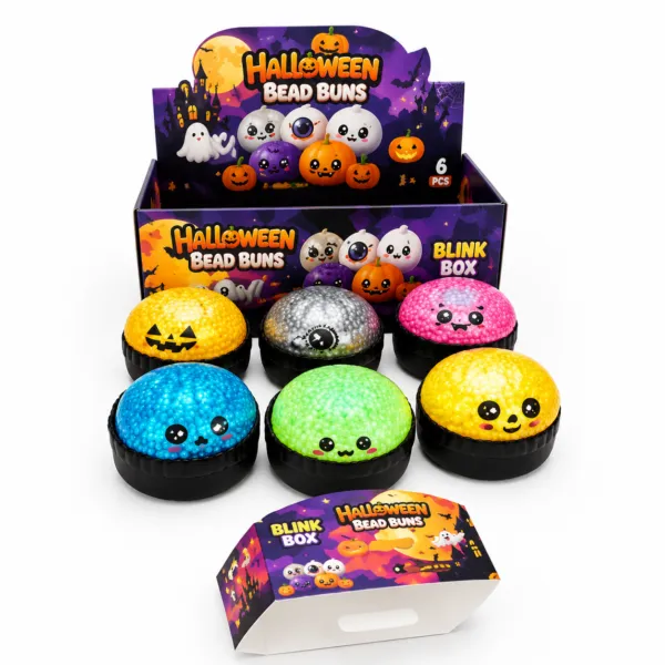 Halloween Bead Bun