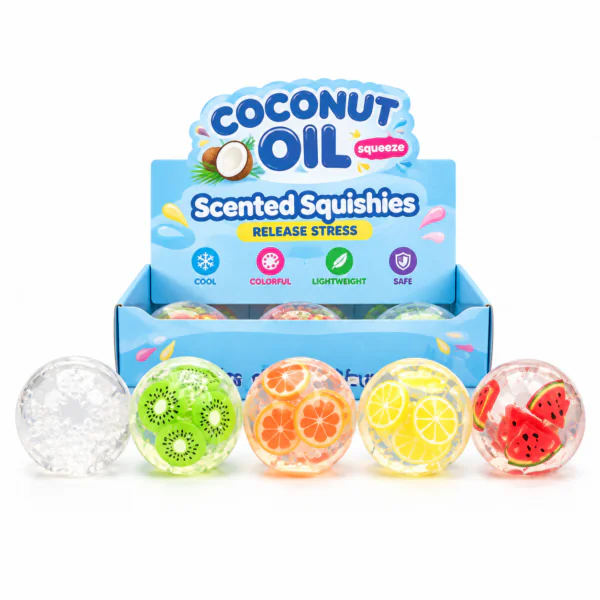 Bola de coco de fruta