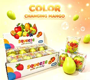 Color-Changing Mango Squeeze Cube