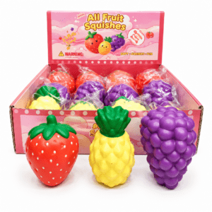 Mix de Frutas em PU com 3 Estilos no atacado