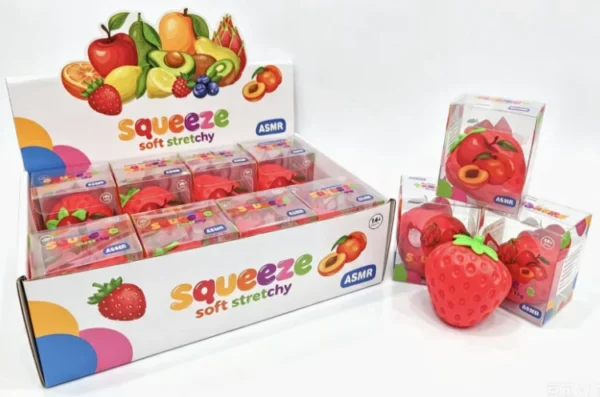 Strawberry Squeeze Dough
