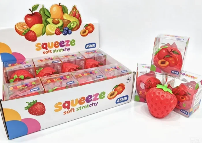 Strawberry Squeeze Dough