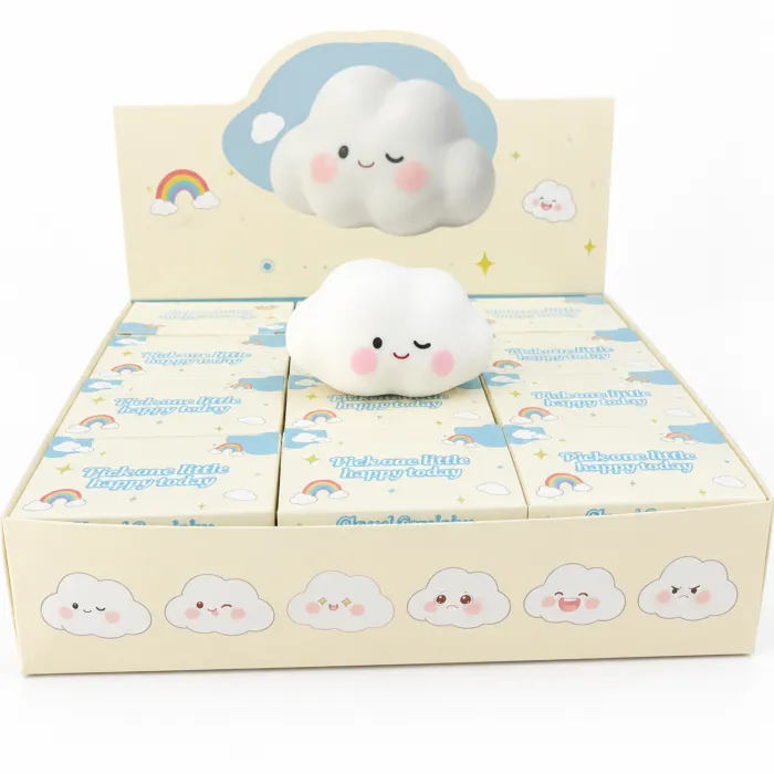 Smiley Cloud Squeeze Dough