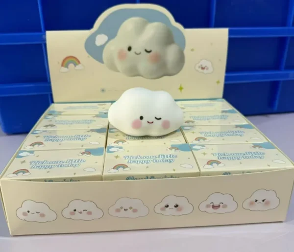 Smiley Cloud Squeeze Dough