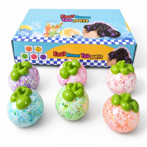 Mangostan Squeeze Dough OPP-Beutel