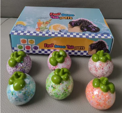Mangosteen Squeeze Dough OPP Bag