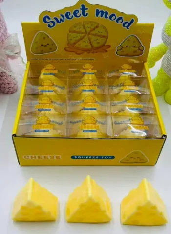 Vaseline Triangle Cheese PVC Box