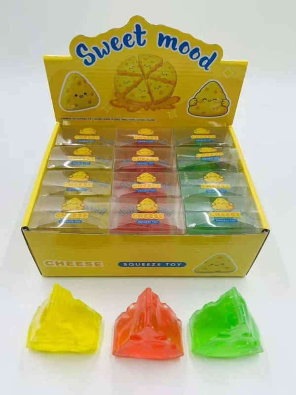 Vaseline Clear Triangle Cheese PVC Box