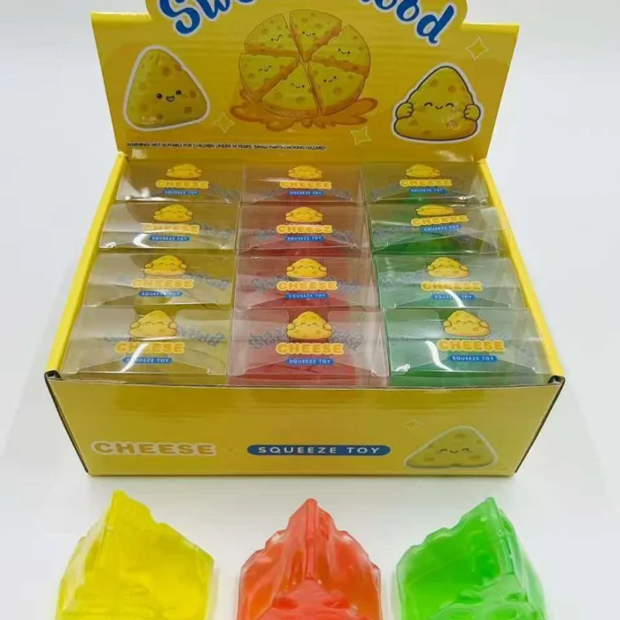 Vaseline Clear Triangle Cheese PVC Box