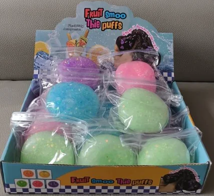 Smoothie Round Ball PVC Bag