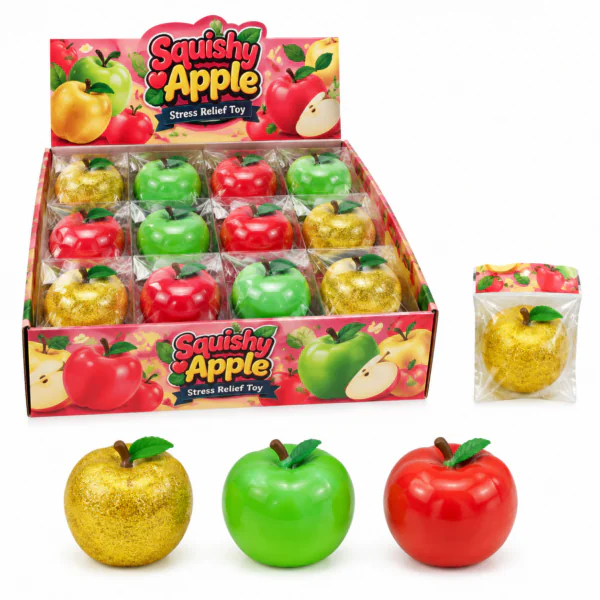 Maltose Gold-Glitter-Apfel