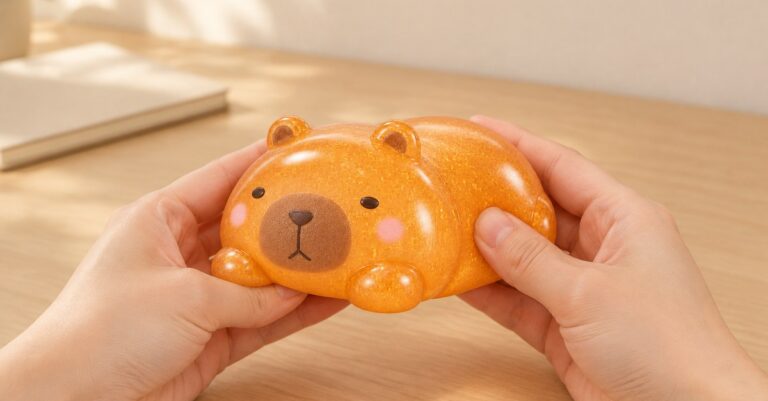 Fidget toys for trichotillomania wholesale - slow-rise squishy capybara kneaded in both hands - King Squishy