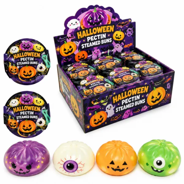 Halloween Pektin gedämpfte Brötchen