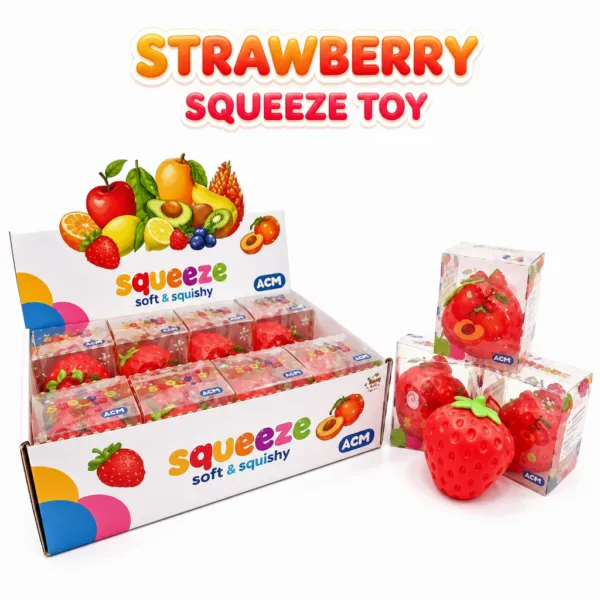 Erdbeer-Squeeze-Cube