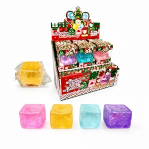 Weihnachts-Maltose-Würfel mit Goldglitter Großhandel