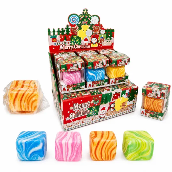Weihnachts-Maltose-Marmorwürfel