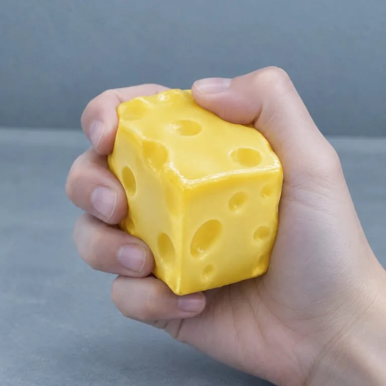 Fidget toys for caregivers - a quiet one-handed squishy for stress relief - King Squishy