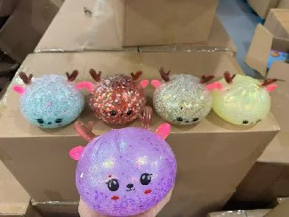Bead-Popping Deer Bun