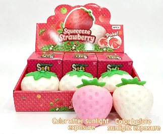 UV Color-Changing Strawberry