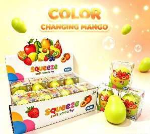 Color-Changing Mango Squeeze Cube