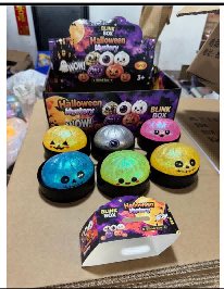 Halloween Bead Bun